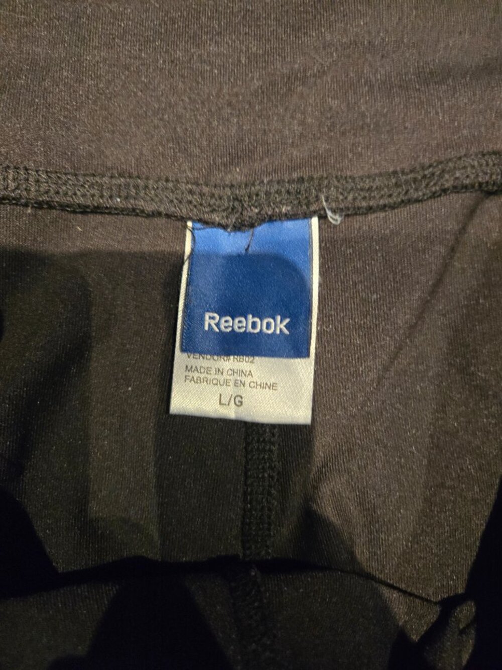 Reebok Women’s PlayDry Bootcut Yoga Pants | Size Large | Black - Picture 2 of 2